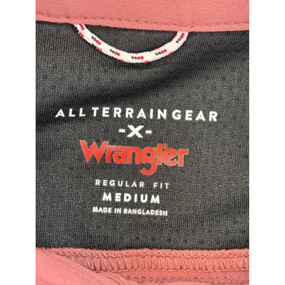Wrangler ATG X All Terrain Gear Shirt Women's Medium‎ Button Western Mauve New - Picture 6 of 12